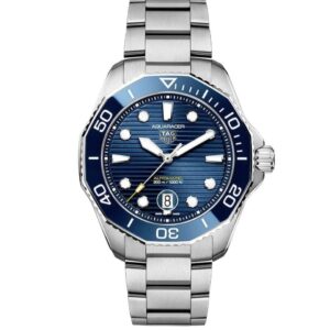 Tag Heuer Aquaracer 43mm Blue Dial & Ceramic Bezel Men's Automatic Bracelet Watch